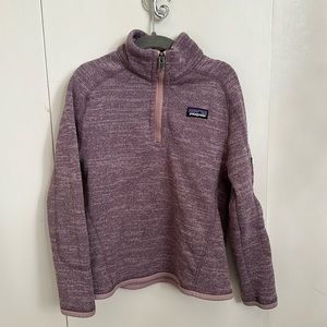 Patagonia pull over with zipper